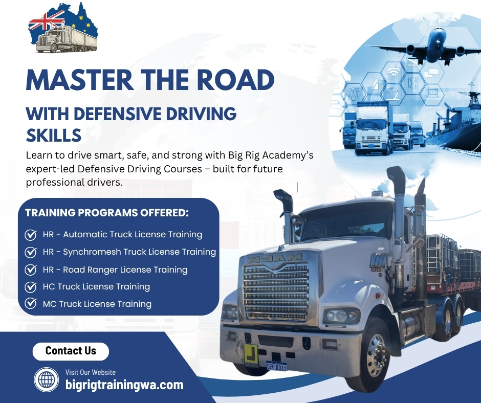 Big Rig Training WA defensive driving courses